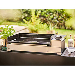 Plancha électrique 3200w plaque fonte émaillée 60x42cm - PREMIUM E 60 I - FORGE ADOUR