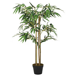 Vidaxl Bambou artificiel 760 feuilles 120 cm