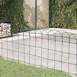 vidaXL Bordure de pelouse Fer 10 m