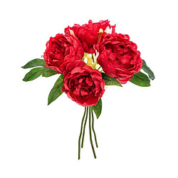 But Bouquet De Pivoine Prune H.30cm
