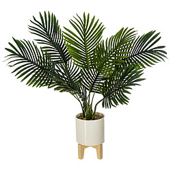 Atmosphera Palmier Céramique - Naturel