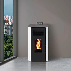 Interstoves Poêle à granules HYDRO ELIO 13 Etanche - pas cher