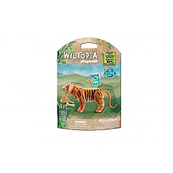 Playmobil® Playmobil Wiltopia 71055 Tigre Figurine Playmobil animaux – Série Wiltopia – Tigre réaliste – Matières recyclées – Dès 4 ans