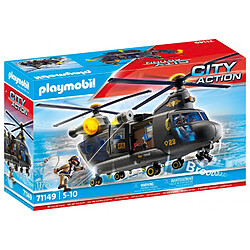Playmobil® Playmobil Hélicoptère Forces Spéciales 71149