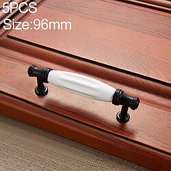 Wewoo Poignée d’armoire bouton céramique