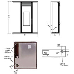 Acheter Interstoves Poêle à granules TESSA 10 Etanche -