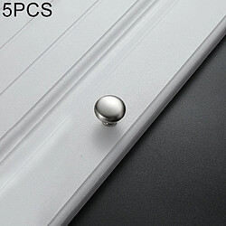 Wewoo bouton de meuble rond en zamak - lot de 5