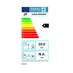 Godin Poêle à bois en fonte 10 kW