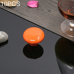 Wewoo poignée de meuble en céramique vitrifiée - lot de 10