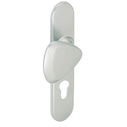 Vachette poignée de porte Jazz sur plaque