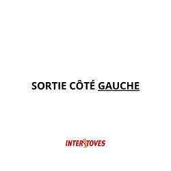 Interstoves Cuisinière à bois MAGNUM MBS en fonte | Sortie côté gauche - pas cher
