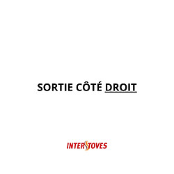 Interstoves Cuisinière à bois MAGNUM MBS en fonte | Sortie côté droit - pas cher