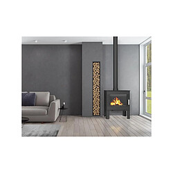 Acheter Supra Poêle à bois Odélya FR9016140B - Noir
