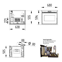 Avis Interstoves Insert à granules BENITO 10 -
