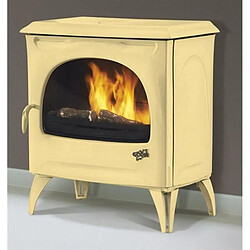 Avis Poêle à bois fonte 10,5kw beige - 388113SAHARA - Courances - GODIN