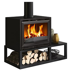 Acheter Godin poêle à bois Beaupré 411109 - Noir