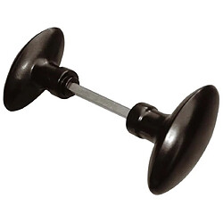 Dubois industries bouton double ovale pour porte