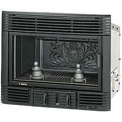 Insert à bois 6kw noir - 634 - Turbo - SUPRA