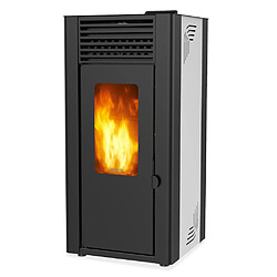 Poêle à granulés de bois 11.9kw blanc - ORPHEE 12 BLANC - SUPRA