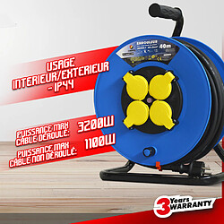 Avis I-WATTS PRO Enrouleur 40m 4 Prises