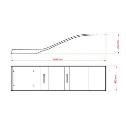 Avis Astral Plongeoir amovible Delfino - 1,6 m