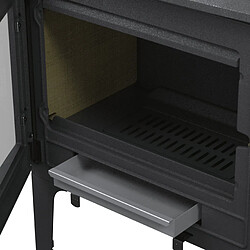 Supra Poêle à bois Odélya FR9016140B - Noir pas cher