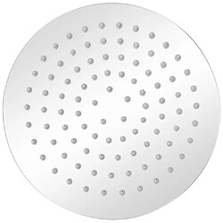 Helloshop26 Lot de 2 pommes de douche - Inox Ø 20 cm