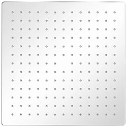 helloshop26 Lot de 2 Pommeaux Douche Carré - Inox