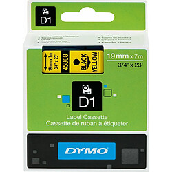 Dymo ruban pour étiqueteuse - Noir et blanc pas cher