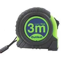 OUTIBAT Mètre bi-matière - 3 m