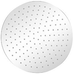 helloshop26 Lot de 2 Pommeaux Douche Plongeante - Inox