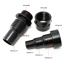 Avis Helloshop26 Pompe à eau de bassin filtre filtration cours d'eau eco 10000 litres par heure 80 watts koi 16_0001997