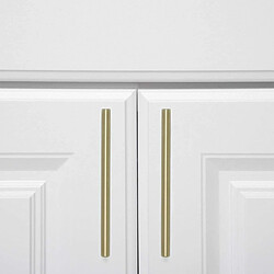 Poignée de placard tirant - Champagne doré - Lot de 25