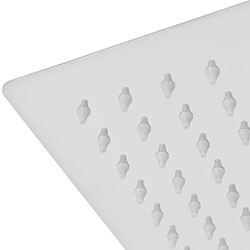 Acheter helloshop26 Lot de 2 Pommeaux Douche Carré - Inox