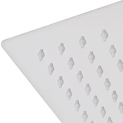 Acheter helloshop26 Lot de 2 Pommeaux Douche Carré - Inox