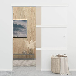 Avis VIDAXL - Porte coulissante 90x205 cm Verre ESG