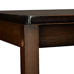 Helloshop26 Porte-serviettes sur pied - Chocolat