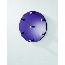 Pegane Patère murale en acier - Chromé