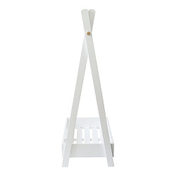 En.casa Portant garde-robe enfant - Blanc pas cher