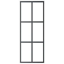 Acheter VIDAXL - Porte coulissante Verre et Aluminium 76x205 cm