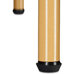 Helloshop26 Portant à vêtements tringle et chaussures - Marron