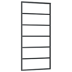 Avis VIDAXL - Porte coulissante Verre et Aluminium 90x205 cm