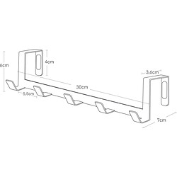 Yamazaki Porte manteau spécial porte