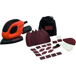 Black & Decker Ponceuse excentrique 55W