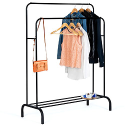 Idmarket Market Portant vêtements double PETER