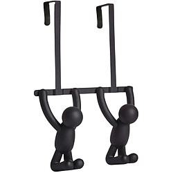 Umbra Patère Double de Porte Buddy Noir