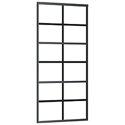 Avis VidaXL Porte Verre/Alu 90x205