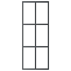 Acheter vidaXL Porte coulissante en verre avec quincaillerie