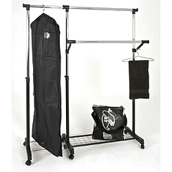 Paris prix Portant à vêtements - Noir