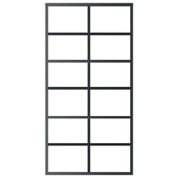 Acheter vidaXL Porte coulissante Verre et Aluminium